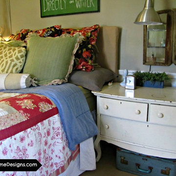 Flea Market Style Bedroom