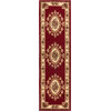 Well Woven Timeless Le Petit Palais Area Rug, Red, 2'7"x12' Runner