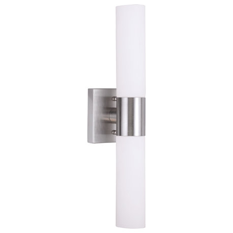 Aero Bath Light, Brushed Nickel
