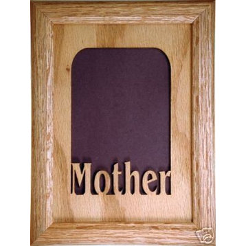 Mother Vertical Picture Frame and Matte, 5"x7"