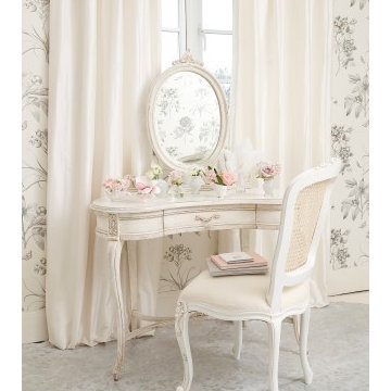 Delphine Distressed Shabby Chic Dressing Table