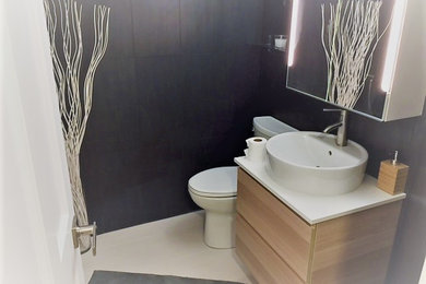 Inspiration for a contemporary home design remodel in Denver
