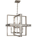 Robert Abbey - Robert Abbey S204 Diana-8-Light Pendant - Cord Color: Silver  Canopy InclDiana-Eight Light Pe Antique Silver/Antiq *UL Approved: YES Energy Star Qualified: n/a ADA Certified: n/a  *Number of Lights: 8-*Wattage:60w Incandescent bulb(s) *Bulb Included:No *Bulb Type:Incandescent *Finish Type:Antique Silver/Antiqued Mirror