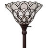 Amora Lighting AM071FL14 Tiffany Style Floor Lamp 72"