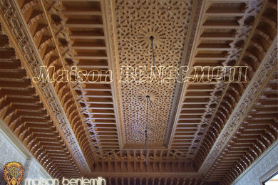 Plafond Artisanal marocain sculpté