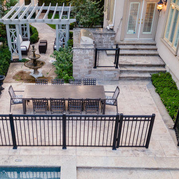 Backyard Entertaining for Separate Groups
