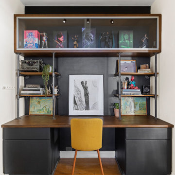 Eclectic Home Office