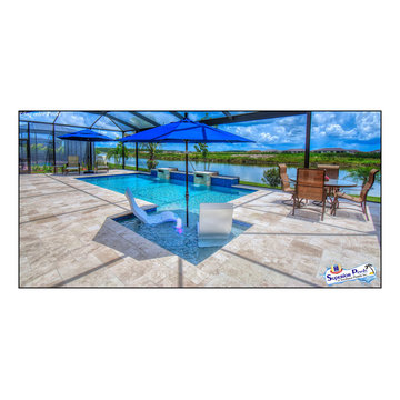(Altfest) Lee County, FL Superior Pools Custom Swimming