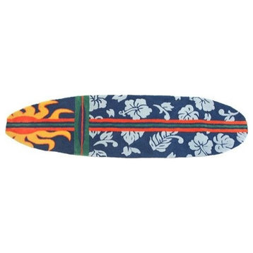 Surfboard Navy Indoor Doormat, 22"x34"