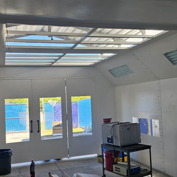 Industrial Part Cleaning Booth