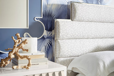 Bedroom - modern bedroom idea in Other