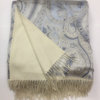 Reversible Silk And Cashmere Throw