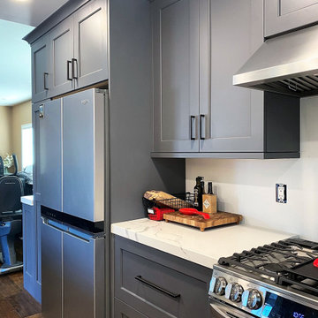Powderful & Bold! Wrought Iron Kitchen Cabinet