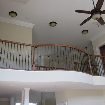 Second Floor Balcony Overlooking Living Room