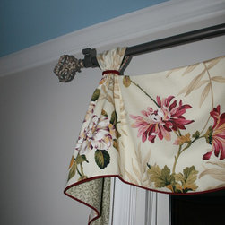 A Lighter Touch at the Window:  Closeup - Window Treatments