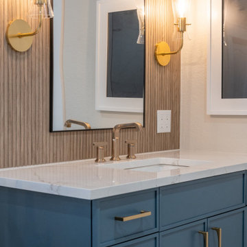 Modern Warm Bathroom Remodel | Boulder, Colorado