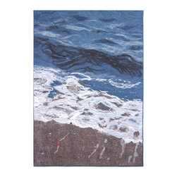 Textile art Tell me the sea - Mixed Media Art