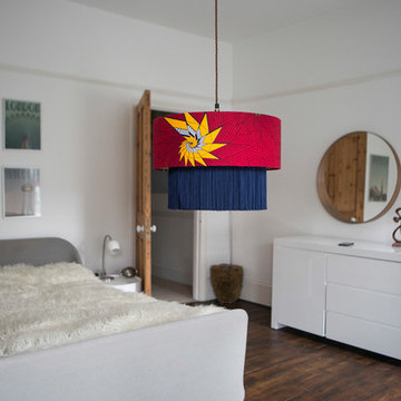 Taifa | Red & Yellow Pattern Lampshade