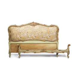19th Century French Louis XV King Size Bed - Bed Frames