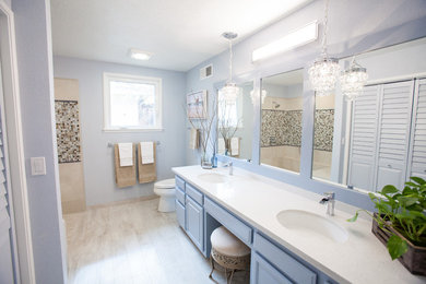 Bathroom - large transitional bathroom idea in San Francisco