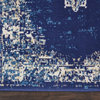 Nourison Grafix 2'3" x 7'6" Navy Blue Vintage Indoor Area Rug