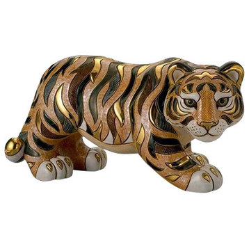 Tiger Ceramic Sculpture