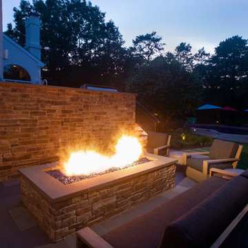 Rear Yard Deck and Patio Makeover