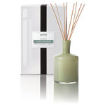 LAFCO - Fresh Cut Gardenia Living Room Diffuser - Our hand blown glass diffusers filled with natural essential oil based fragrances, unite home fragrance with art to create the perfect ambiance.