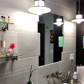 Bathroom Design: Dura Supreme Cabinetry, Viatera Rococo Quartz Counter