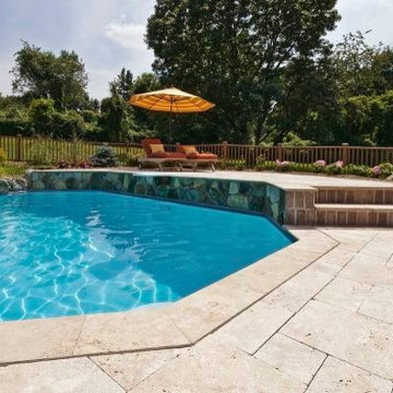 Using Travertine Outdoors (Long Island/NY):