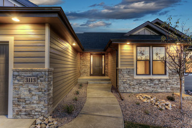 Home design - transitional home design idea in Other