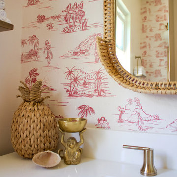 Beach Bungalow Powder Room