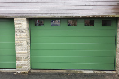 ABi commissioned to install matching sectional garage door and side door