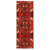 Vintage Turkman Design Velvet Table Cloth 1'7''x4'5''