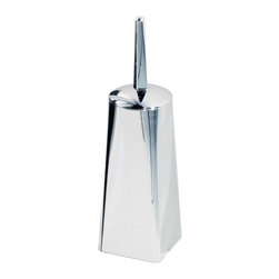 WS Bath Collections Toldo 5267KK Toilet Brush Holder in Chrome - Toilet Brushes & Holders