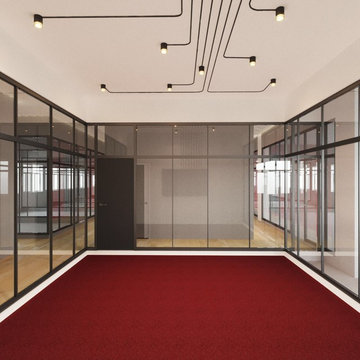 Дизайн-проект офисного помещения 800 кв.м. для компании Oerlikon
