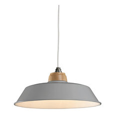 Jakob Contemporary Pendant Shade, Grey