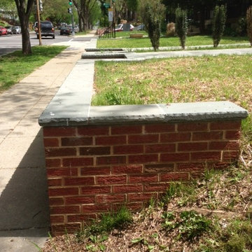 Stone and Brick Retaining Walls in Washington DC, Columbia Heights
