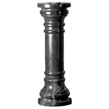Design Toscano Charcoal (Black) 31 In Marble Column