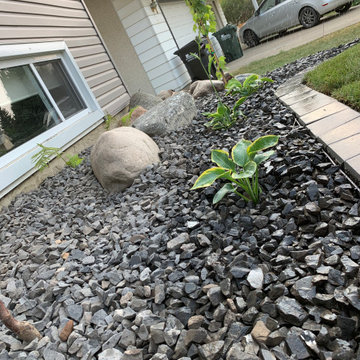 Limestone Garden Bed