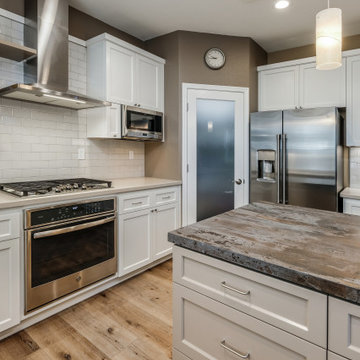 Reclaimed Wood Kitchen Remodel
