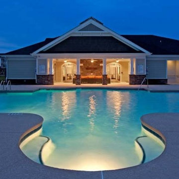 Pools and outdoor spaces