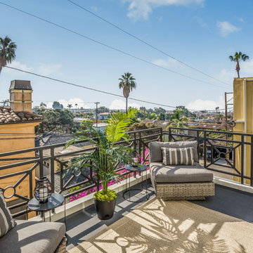 staged manhattan beach home