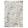 Rizzy Home CHS108 Chelsea Area Rug 5'3"x7'6" Ivory/Gray