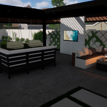 Contemporary Meets Intimate For Entertaining