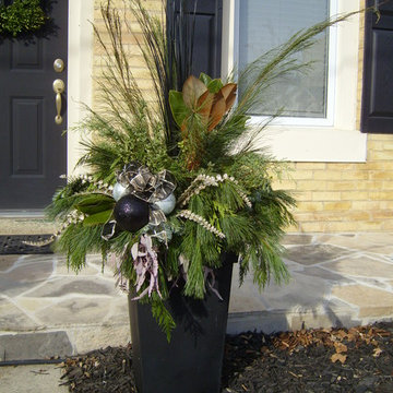Winter Seasonal Planters