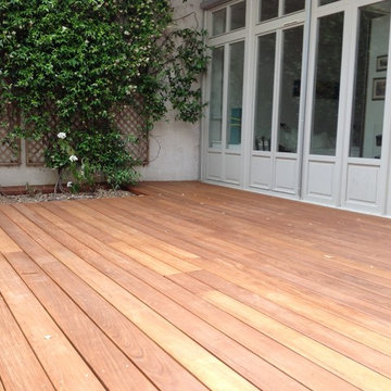 Terrasse en bois exotique Ipé