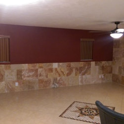 TV WALL/LIVING ROOM - Wall And Floor Tile