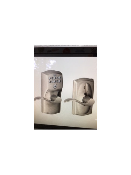 Electronic Lock For Entry Door With Glass Panel Safety Concerns