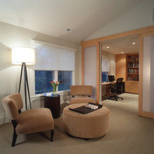 Doors to dining and living